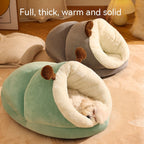 Cozy Winter Slipper Pet Bed