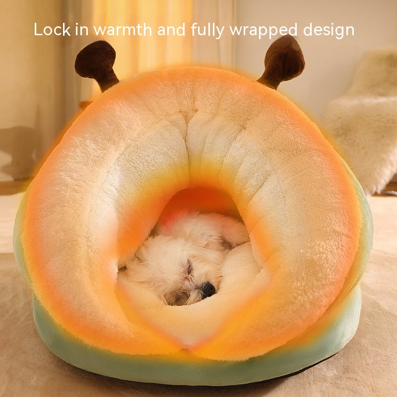 Cozy Winter Slipper Pet Bed