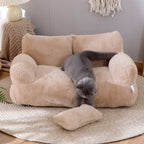 Luxury Fluffy Cat & Dog Sofa Bed