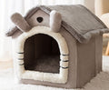Grey Cat Haven-Hideaway™ Foldable Pet Villa