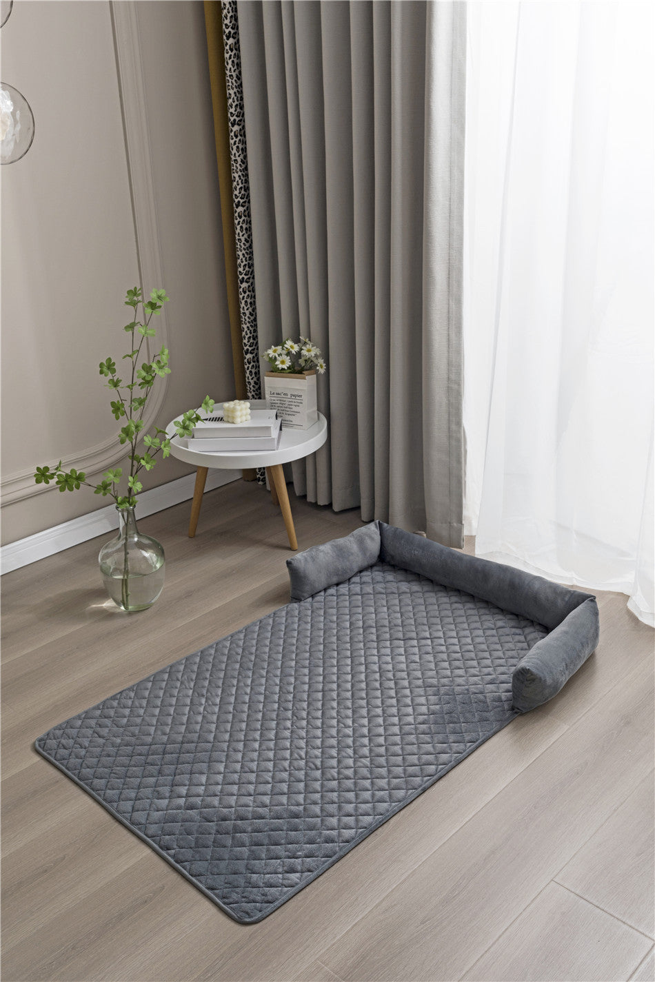 Curved Couch Protector Pet Bed