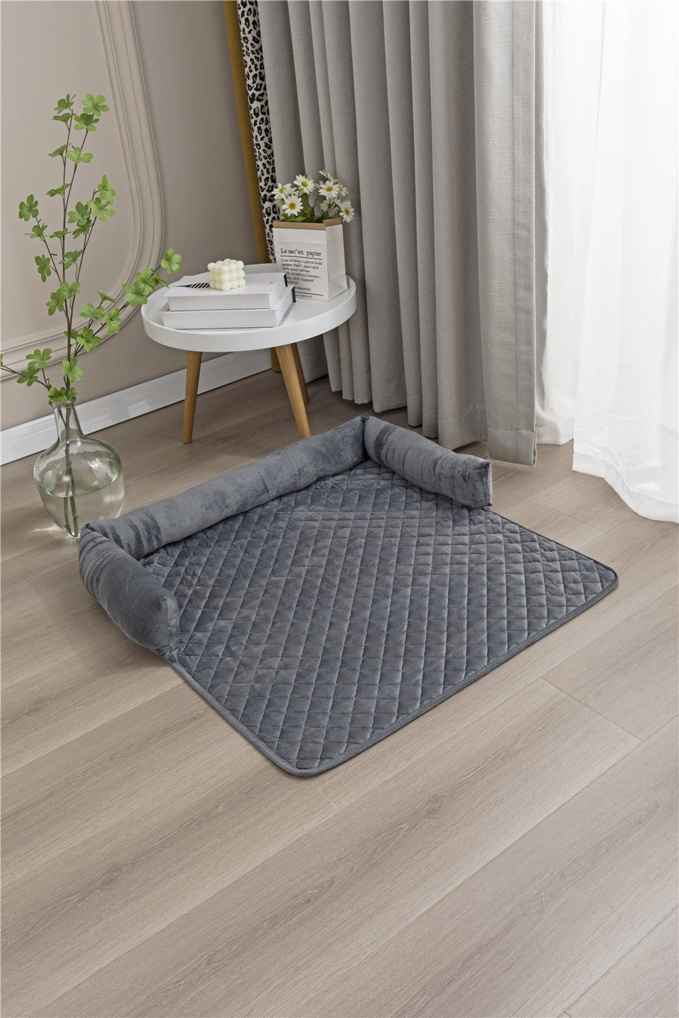 Curved Couch Protector Pet Bed