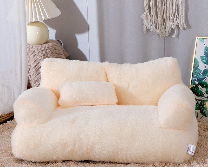 Luxury Fluffy Cat & Dog Sofa Bed
