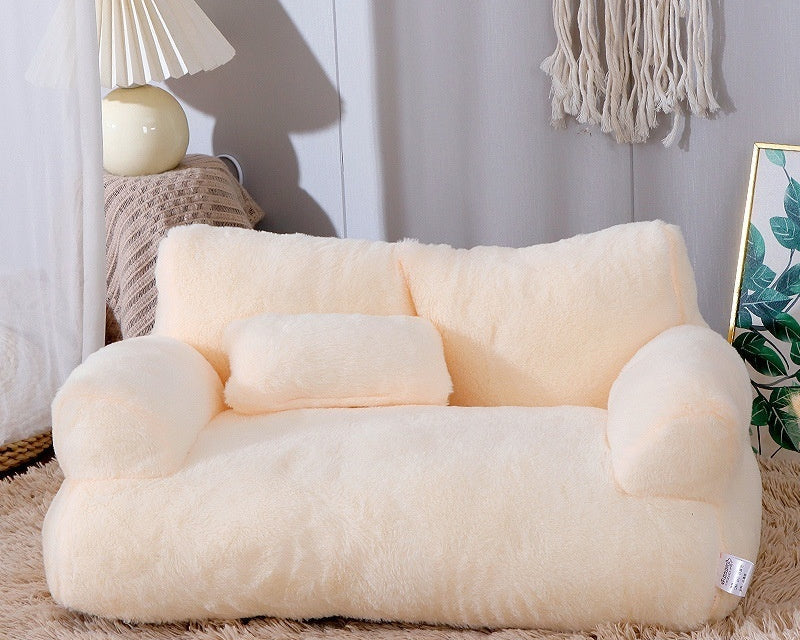 Luxury Fluffy Cat & Dog Sofa Bed
