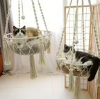 Woven Hanging Cat Lounge