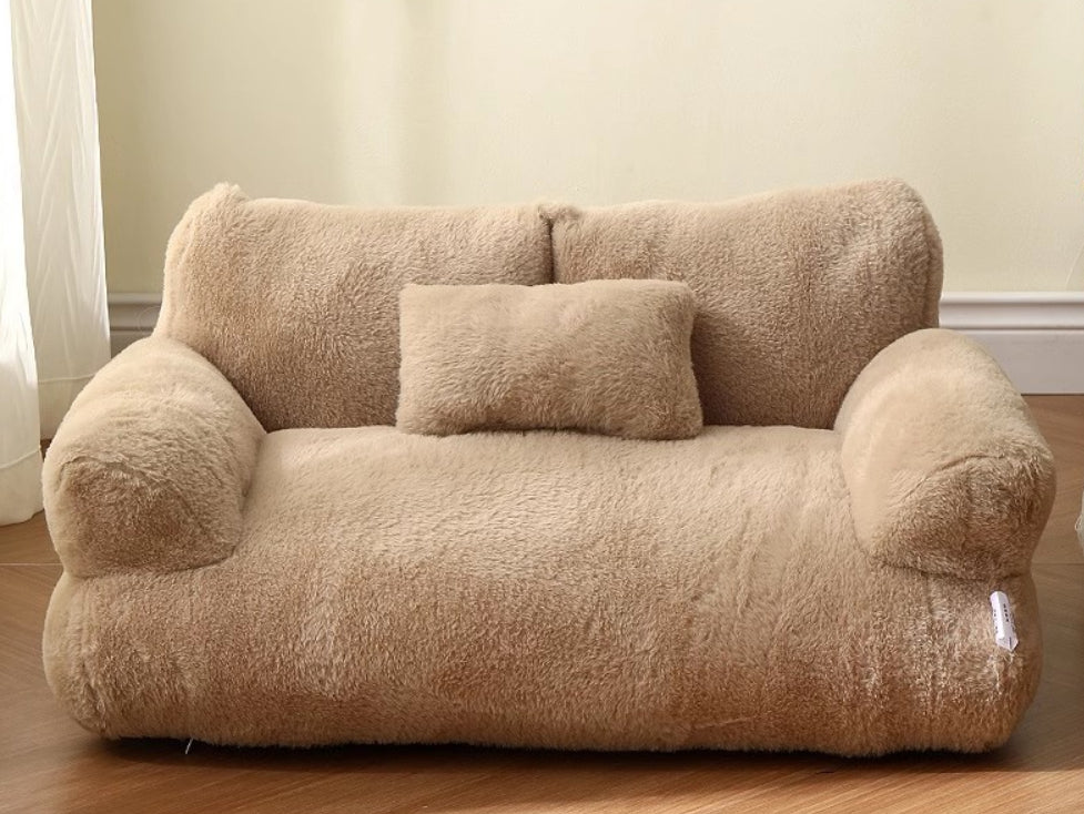 Luxury Fluffy Cat & Dog Sofa Bed