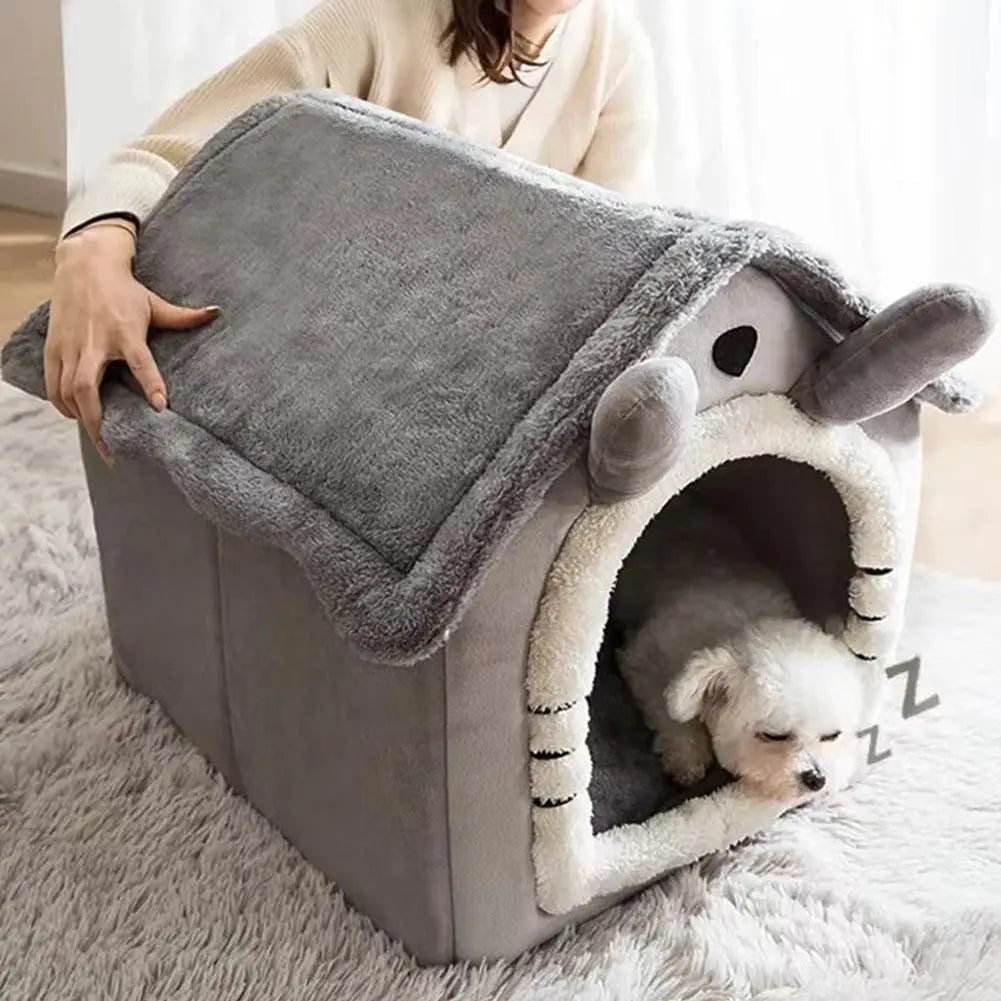 Premium Foldable Pet Hideaway Villa