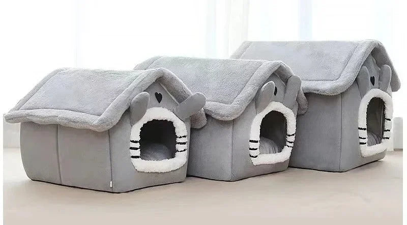 Premium Foldable Pet Hideaway Villa
