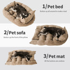 ZenNest Convertible Cloud Bed for Dogs and Cats