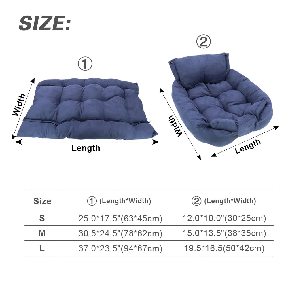 ZenNest Convertible Cloud Bed for Dogs and Cats