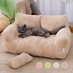 Luxury Fluffy Cat & Dog Sofa Bed