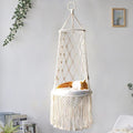 BohoNest™ Woven Aerial Cat Lounge