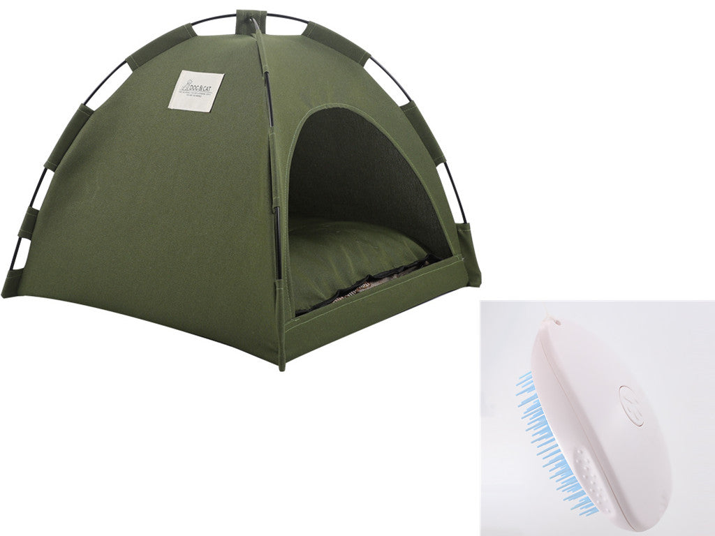 Summer Cooling Cat Tent Bed